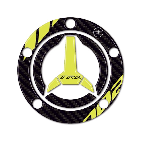Adesivo 3D Protezione tappo serbatoio compatibile con Benelli TRK 702 e 702X