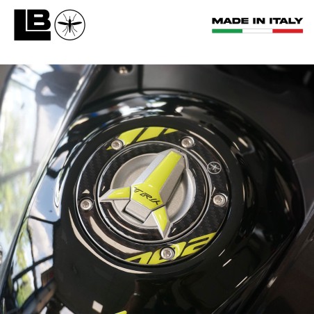 Adesivo 3D Protezione tappo serbatoio compatibile con Benelli TRK 702 e 702X
