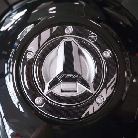 Adesivo 3D Protezione tappo serbatoio compatibile con Benelli TRK 702 e 702X