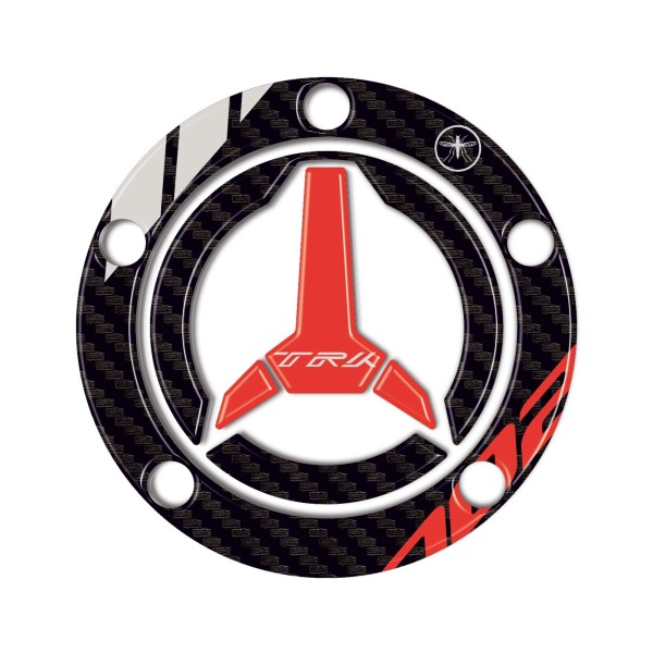 Adesivo 3D Protezione tappo serbatoio compatibile con Benelli TRK 702 e 702X