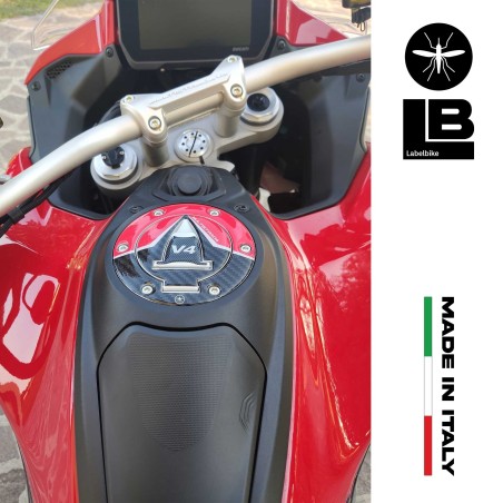 3D Tank Cap Protection Sticker compatible with Ducati Multistrada V4 2021