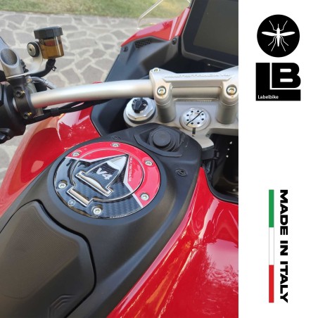 Adesivo 3D Protezione Tappo Serbatoio compatibile con Ducati Multistrada V4 2021