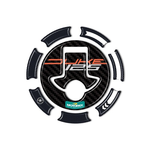 Autocollant 3d de protection de bouchon de réservoir Compatible avec Ktm 125 Duke 2013-2016 2