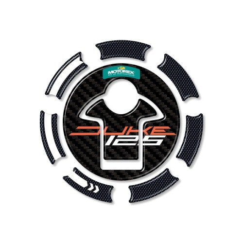 Adesivo 3d Protezione Tappo Serbatoio Compatibile Con Ktm 125 Duke 2017-2023
