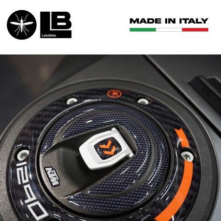 Adesivo 3D Protezione Tappo Serbatoio compatibile con KTM 1290 Super Adv 2021-22