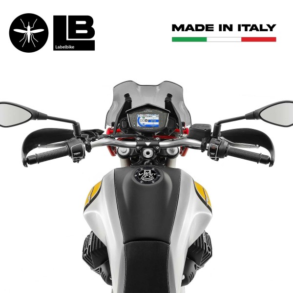 Pegatina de protección de tapa de depósito 3D compatible con Moto Guzzi V85TT 2019-2025