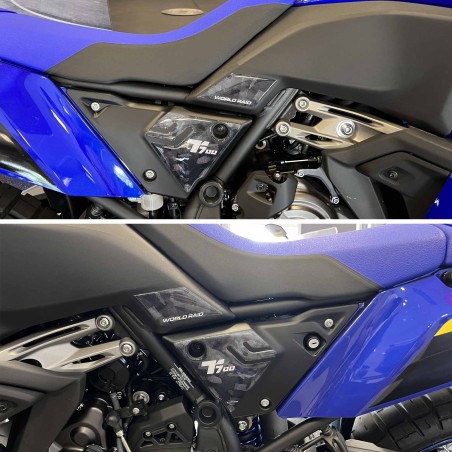 Adesivi Protezioni Laterali moto compatibili con Yamaha Tenere 700 World Raid