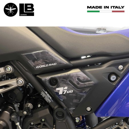 Stickers Protections latérales moto compatibles avec Yamaha Tenere 700 World Raid