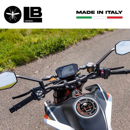Adesivo 3D Protezione Tappo Serbatoio compatibile con moto KTM 890 Duke 2021-23