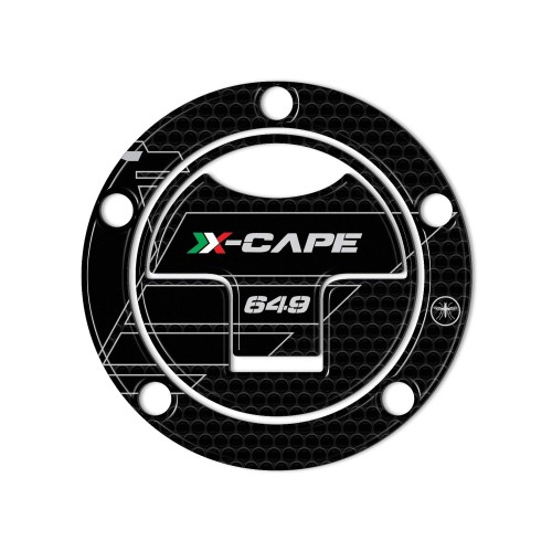 Adesivo 3D Protezione tappo serbatoio compatibile con Moto Morini X-CAPE 2022 2