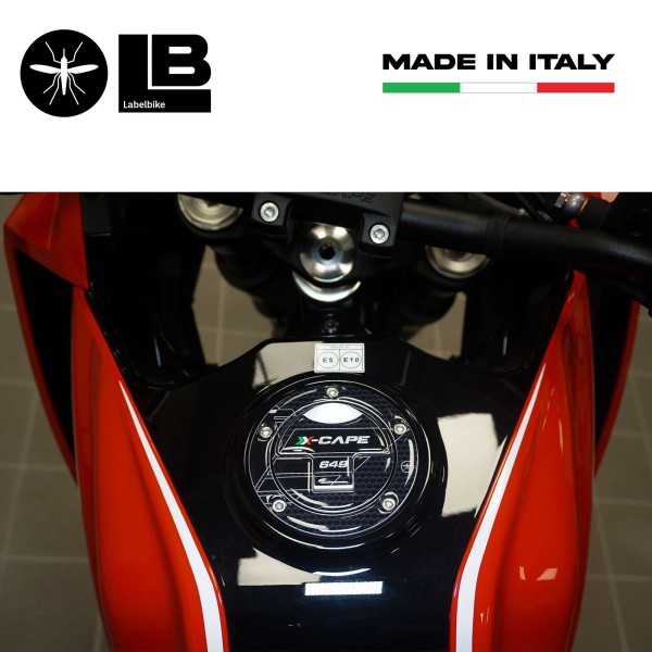 3D Tank cap protection sticker compatible with Moto Morini X-CAPE 2022