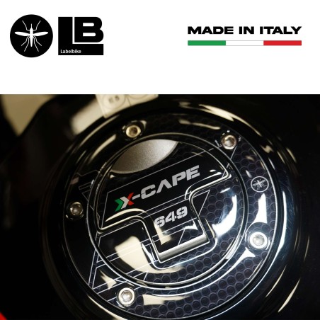 Adesivo 3D Protezione tappo serbatoio compatibile con Moto Morini X-CAPE 2022