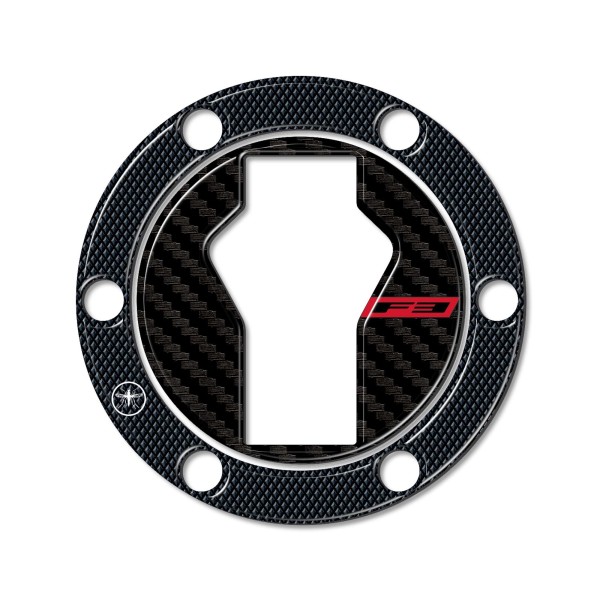 Adesivo 3D Protezione Tappo Serbatoio compatibile con moto Mv Agusta F3 2021