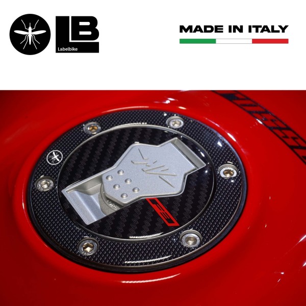 Adhesivo 3D de protección del tapón del depósito compatible con la moto Mv Agusta F3 2021