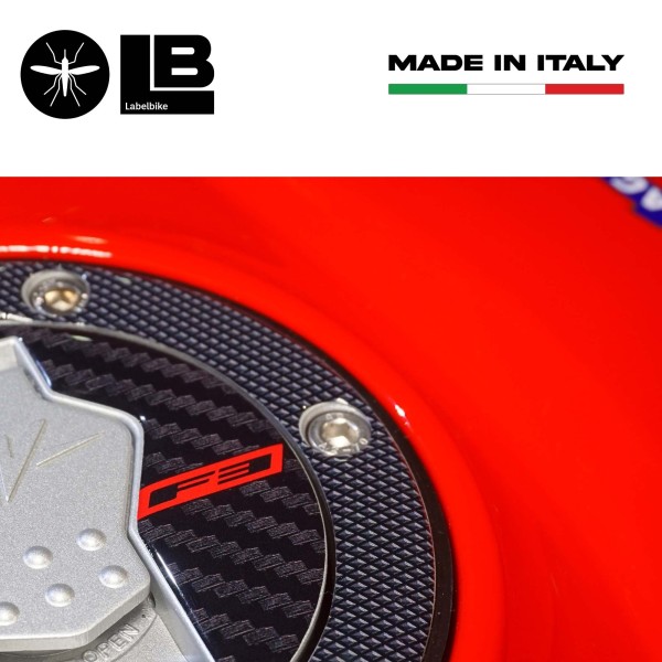 Adesivo 3D Protezione Tappo Serbatoio compatibile con moto Mv Agusta F3 2021