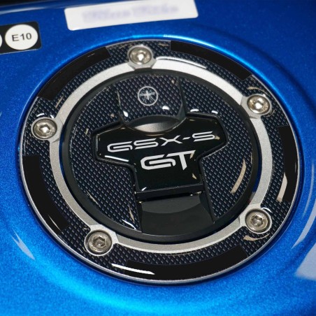 Autocollant 3D de protection de bouchon de réservoir compatible avec Suzuki GSX-S 1000 GT 2021