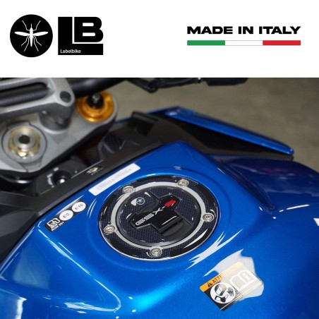 Adesivo 3D Protezione Tappo Serbatoio compatibile con Suzuki GSX-S 950 2021-2025