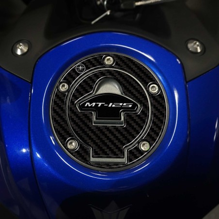 3D Tank cap protection sticker compatible with Yamaha Mt-125 2020-2025