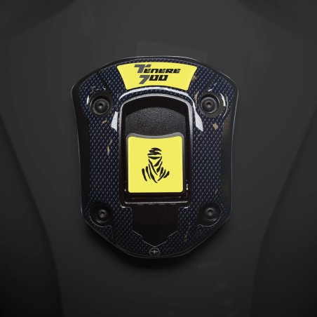 Autocollant 3D de protection de bouchon de réservoir compatible avec Yamaha Tenere 700 à partir de 2019.