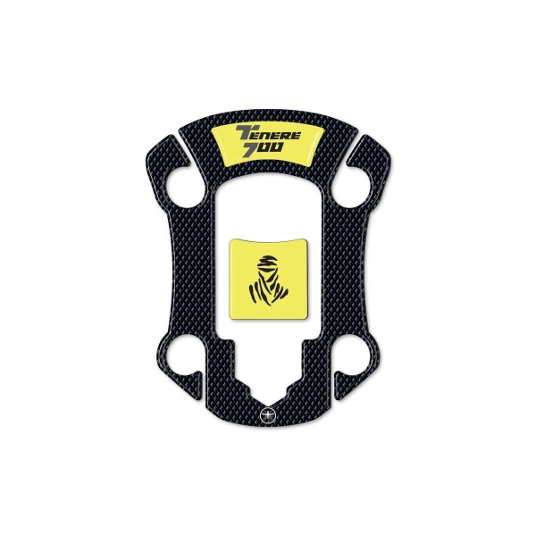 Pegatina adhesiva 3D de protección del tapón del depósito compatible con Yamaha Tenere 700 a partir de 2019