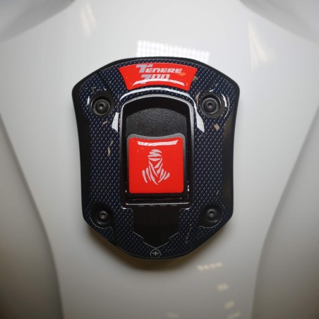 Adesivo 3D Protezione Tappo Serbatoio compatibile con Yamaha Tenere 700 dal 2019