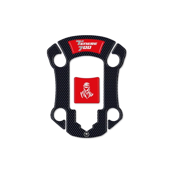 Adhesive 3D Tank cap protection sticker compatible with Yamaha Tenere 700 from 2019