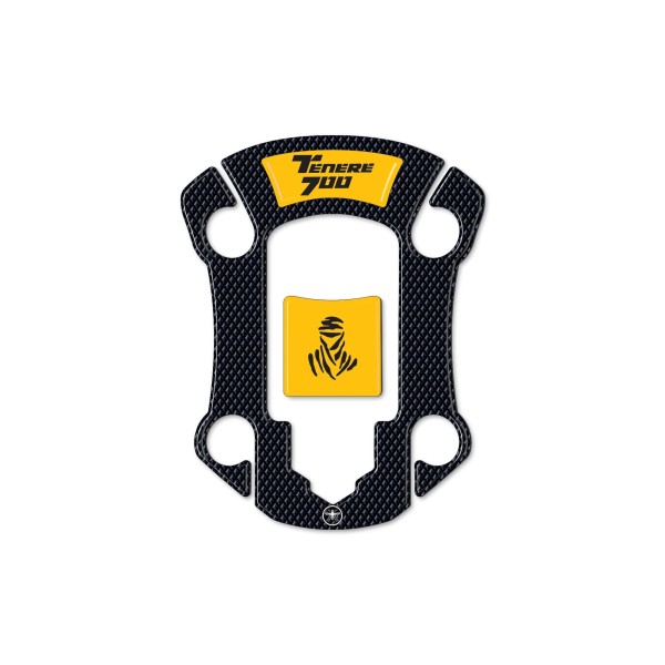 Adhesive 3D Tank cap protection sticker compatible with Yamaha Tenere 700 from 2019
