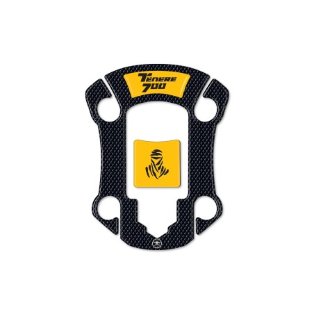 Adhesive 3D Tank cap protection sticker compatible with Yamaha Tenere 700 from 2019