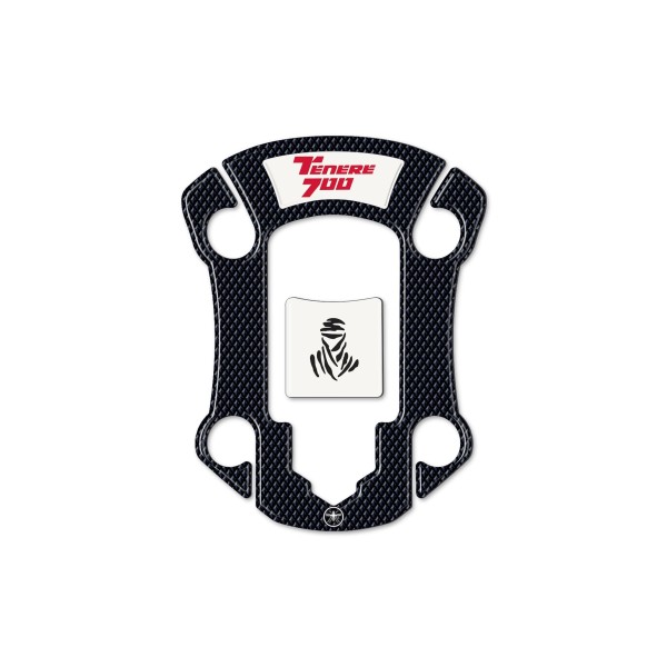 Adesivo 3D Protezione Tappo Serbatoio compatibile con Yamaha Tenere 700 dal 2019