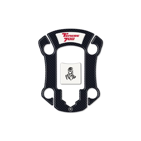 Adesivo 3D Protezione Tappo Serbatoio compatibile con Yamaha Tenere 700 dal 2019