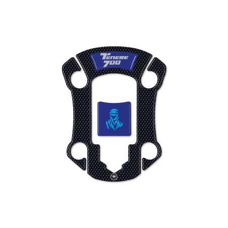 Adesivo 3D Protezione Tappo Serbatoio compatibile con Yamaha Tenere 700 dal 2019