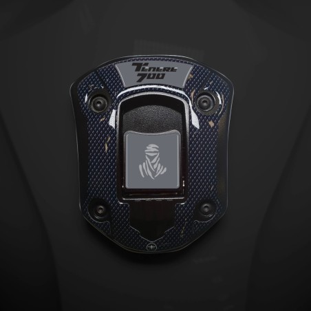 Autocollant 3D de protection de bouchon de réservoir compatible avec Yamaha Tenere 700 à partir de 2019.