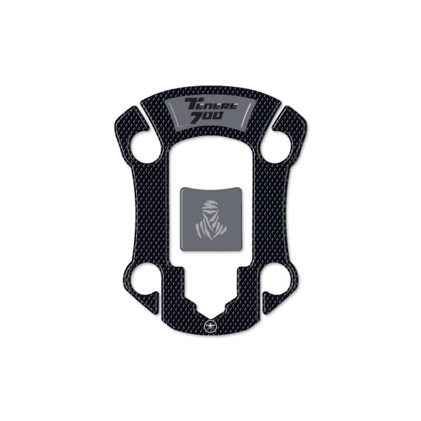 Pegatina adhesiva 3D de protección del tapón del depósito compatible con Yamaha Tenere 700 a partir de 2019