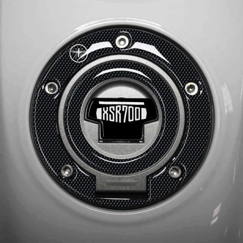 Adesivo 3D Protezione tappo serbatoio compatibile con Yamaha XSR700 2016-2024