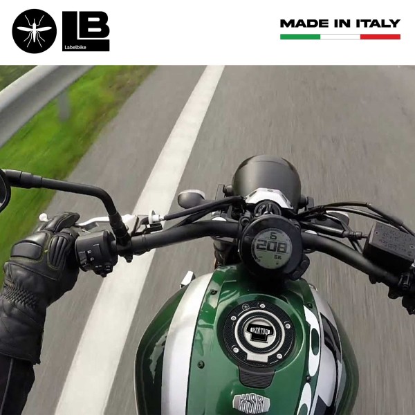 3D Tankdeckelschutz Aufkleber kompatibel mit Yamaha XSR700 2016-2024