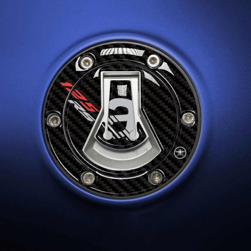 Adesivo 3D Protezione tappo serbatoio moto compatibile con Aprilia RS 125