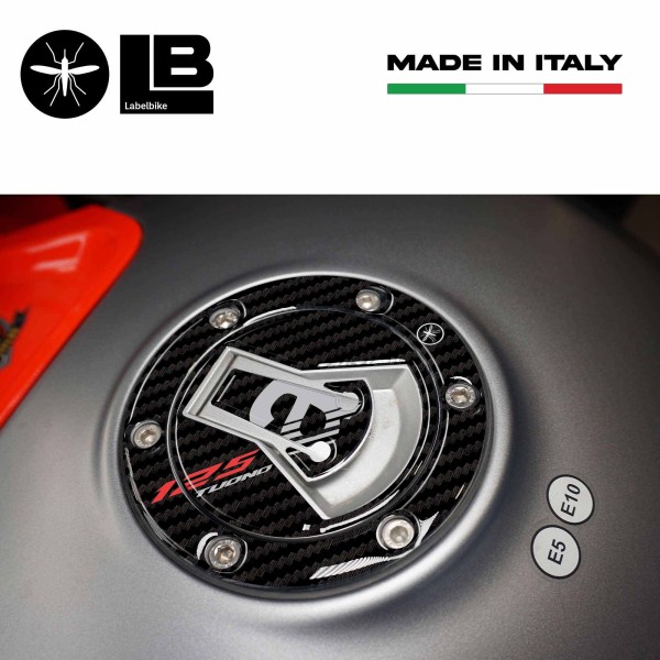 Tapón depósito adhesivo 3D protección moto compatible con Aprilia Tuono 125
