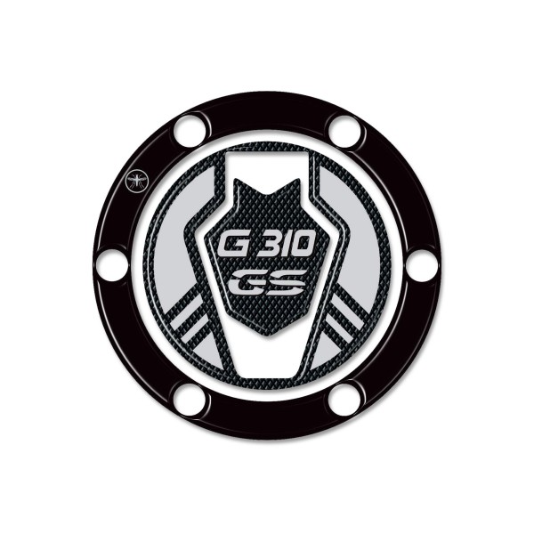 3D sticker motorbike tank cap protection compatible with BMW G 310 GS 2017-23