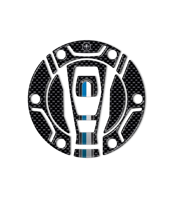 PROTECTION ADHESIVE 3D DE BOUCHON DE BOUTEILLE POUR MOTOCYCLE COMPATIBLE AVEC BMW sans clé