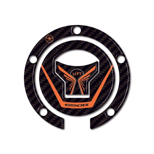 Adesivo 3D Protezione tappo serbatoio moto compatibile con Honda CBR 650 R 2