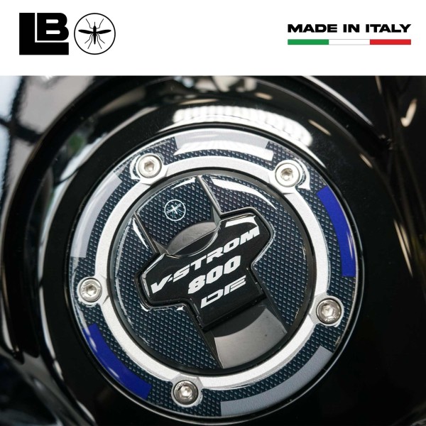 Pegatina 3D protector tapa depósito moto compatible con Suzuki V-Strom 800DE