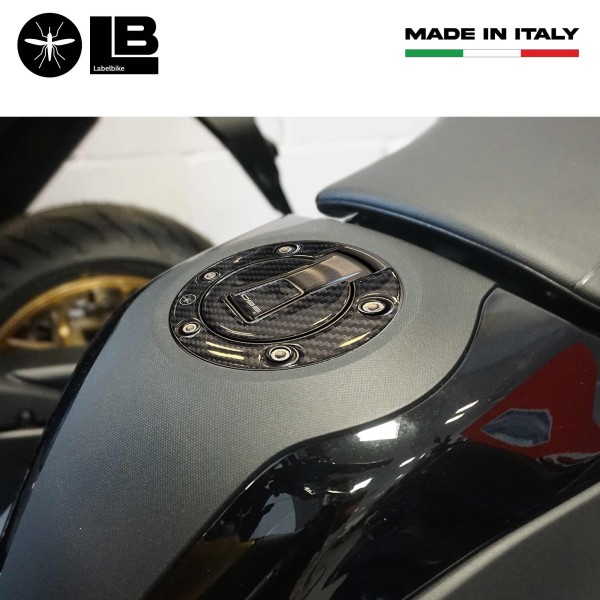 Adesivo 3D Protezione tappo serbatoio scooter compatibile con Yamaha Tmax 2022-5