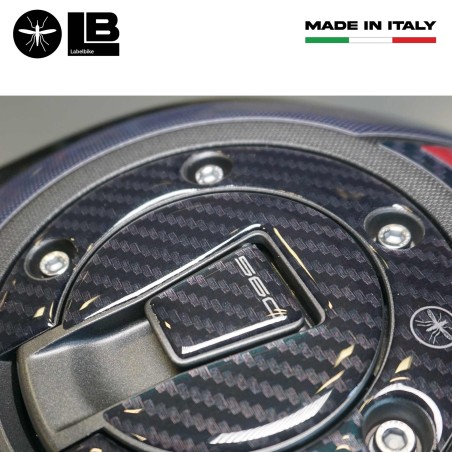 Adesivo 3D Protezione tappo serbatoio scooter compatibile con Yamaha Tmax 2022-5