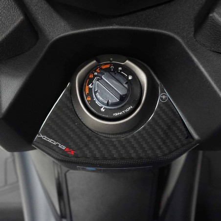 Autocollant 3D de protection des zones clés compatible avec Kymco Xciting VS 400 2023-24