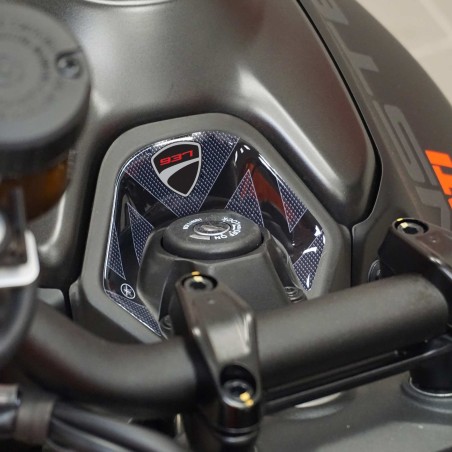 Adesivo 3D Protezione Zona Chiave Compatibile con Moto Ducati Monster 937 2021
