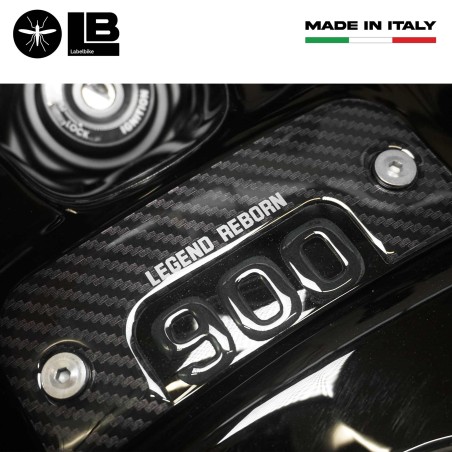 Sticker 3D de protection de la zone des touches compatible avec Yamaha XSR900 2022 - 2023