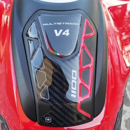 Adesivo 3D Sportello Serbatoio compatibile con Ducati Multistrada V4 2021-2025