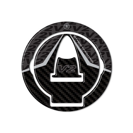 Adesivo 3D Tappo Serbatoio compatibile con Ducati Streetfighter V2 2022-2024