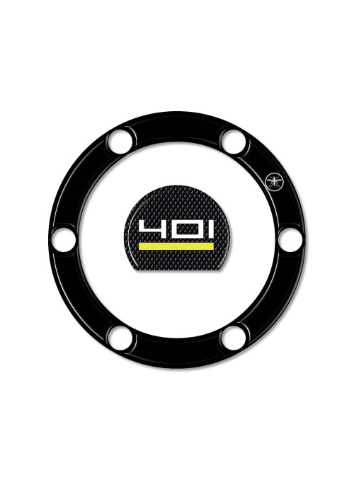 Adesivo 3D tappo serbatoio compatibile con Husqvarna Svartpilen e Vitpilen 401 2