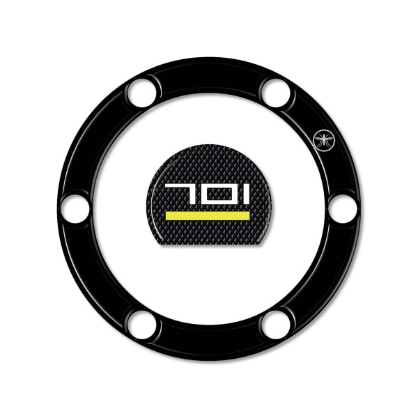 Adesivo 3D tappo serbatoio compatibile con Husqvarna Svartpilen Vitpilen 701